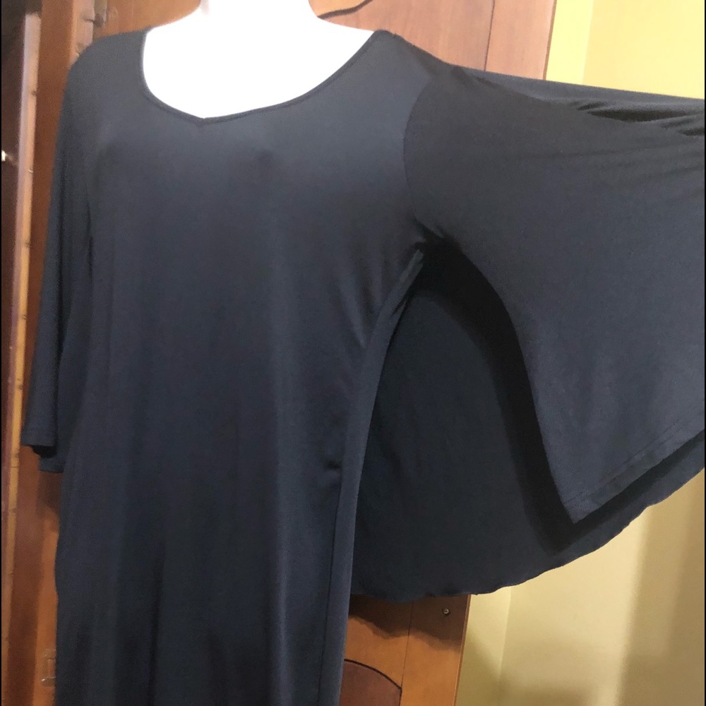 Black Batwing Dress